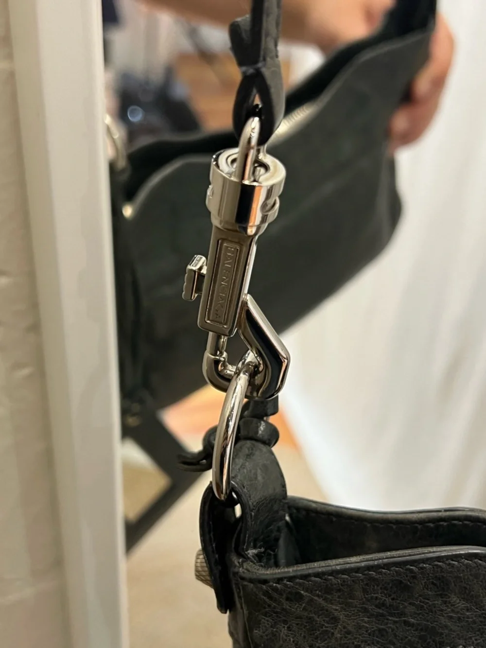 Balenciaga Giant Hip leather bag